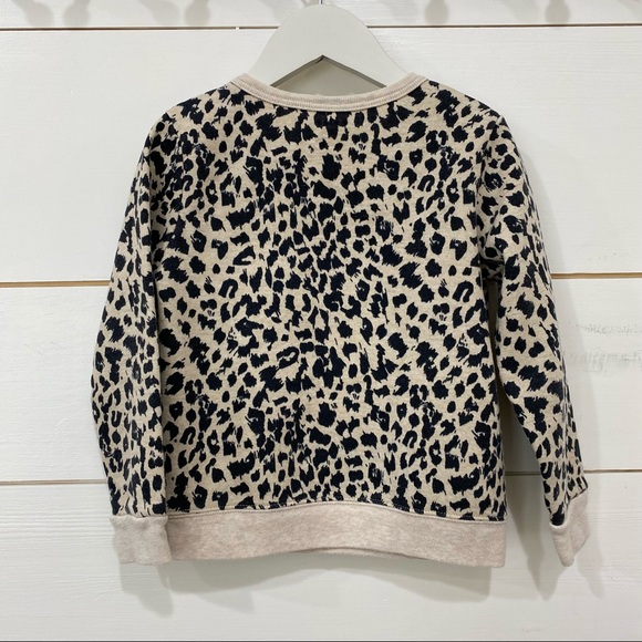 Garanimals girls 5T leopard print sweatshirt top - Picture 4 of 5